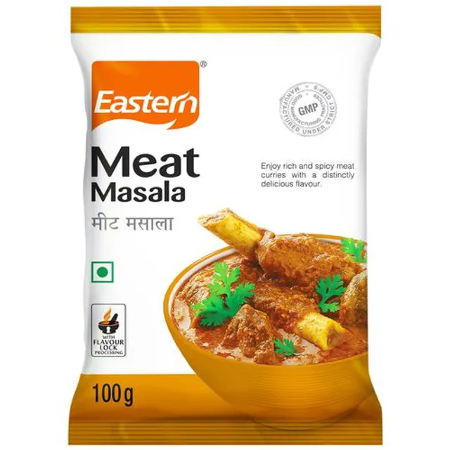 Eastern meat masala spice powder pouch for curry cooking