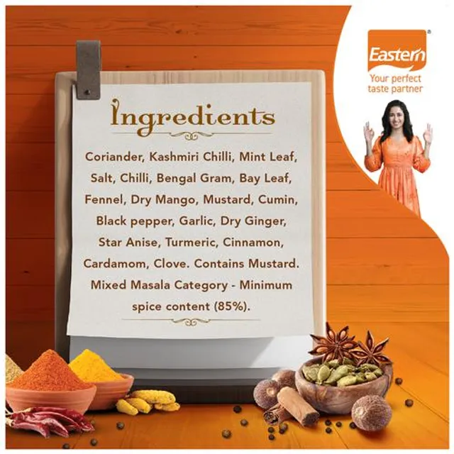 Eastern Meat Masala - Perfect Colour, No Artificial Flavours & Preservatives, 100 G Pouch – view 3
