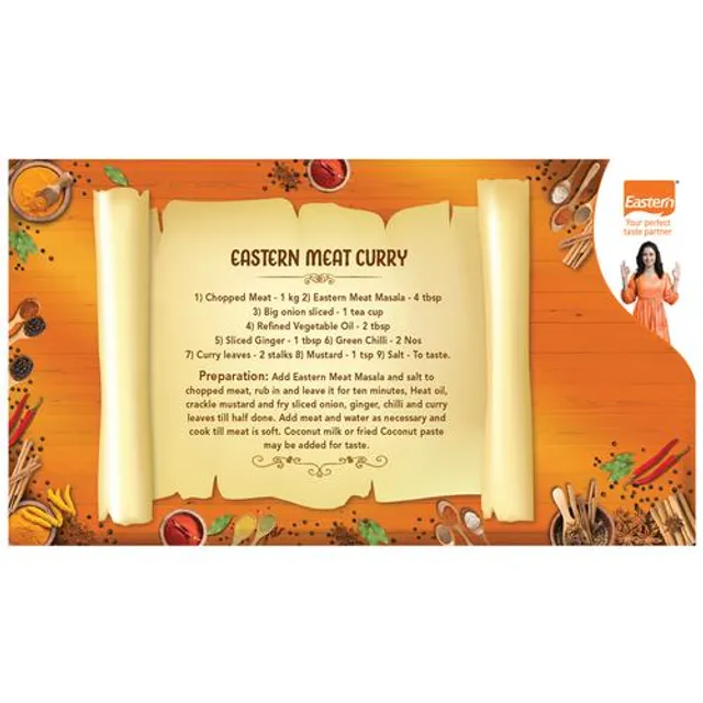 Eastern Meat Masala - Perfect Colour, No Artificial Flavours & Preservatives, 100 G Pouch – view 5