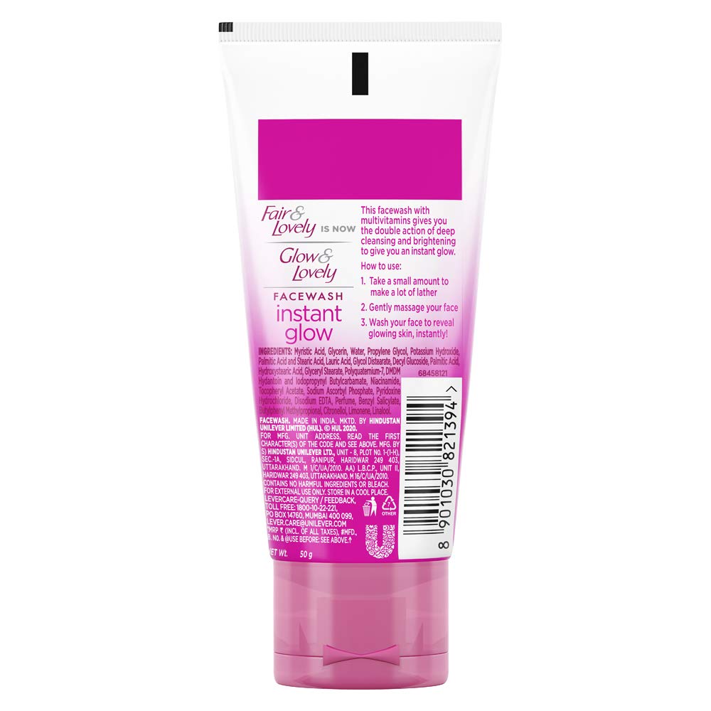 Fair & Lovely Fairness Face Wash Fairness Clean Up, 50gm – view 2