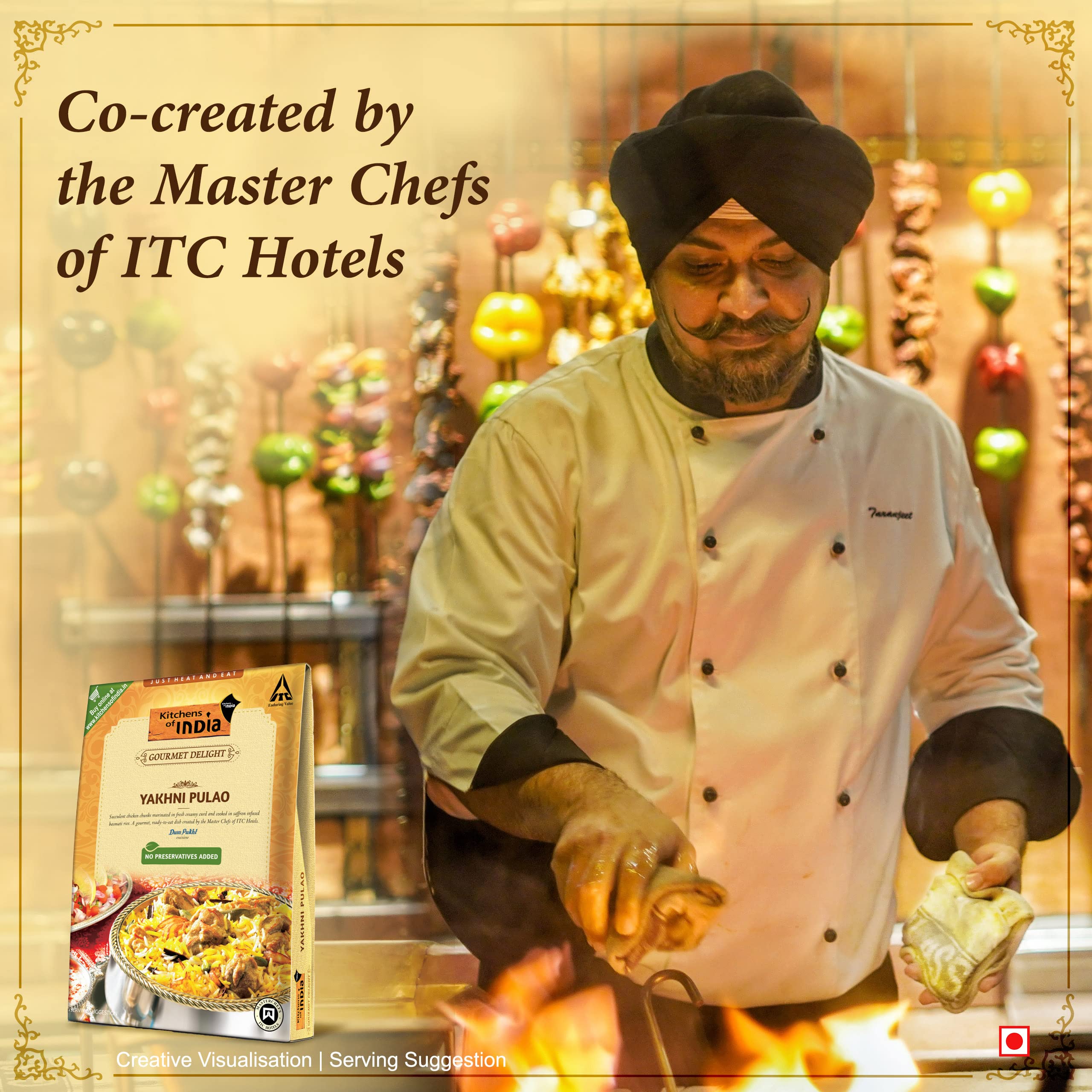 Kitchens of India Yakhni Pulao, ITC Ready to Eat Indian Dish, Just Heat and Eat, 250g – view 3