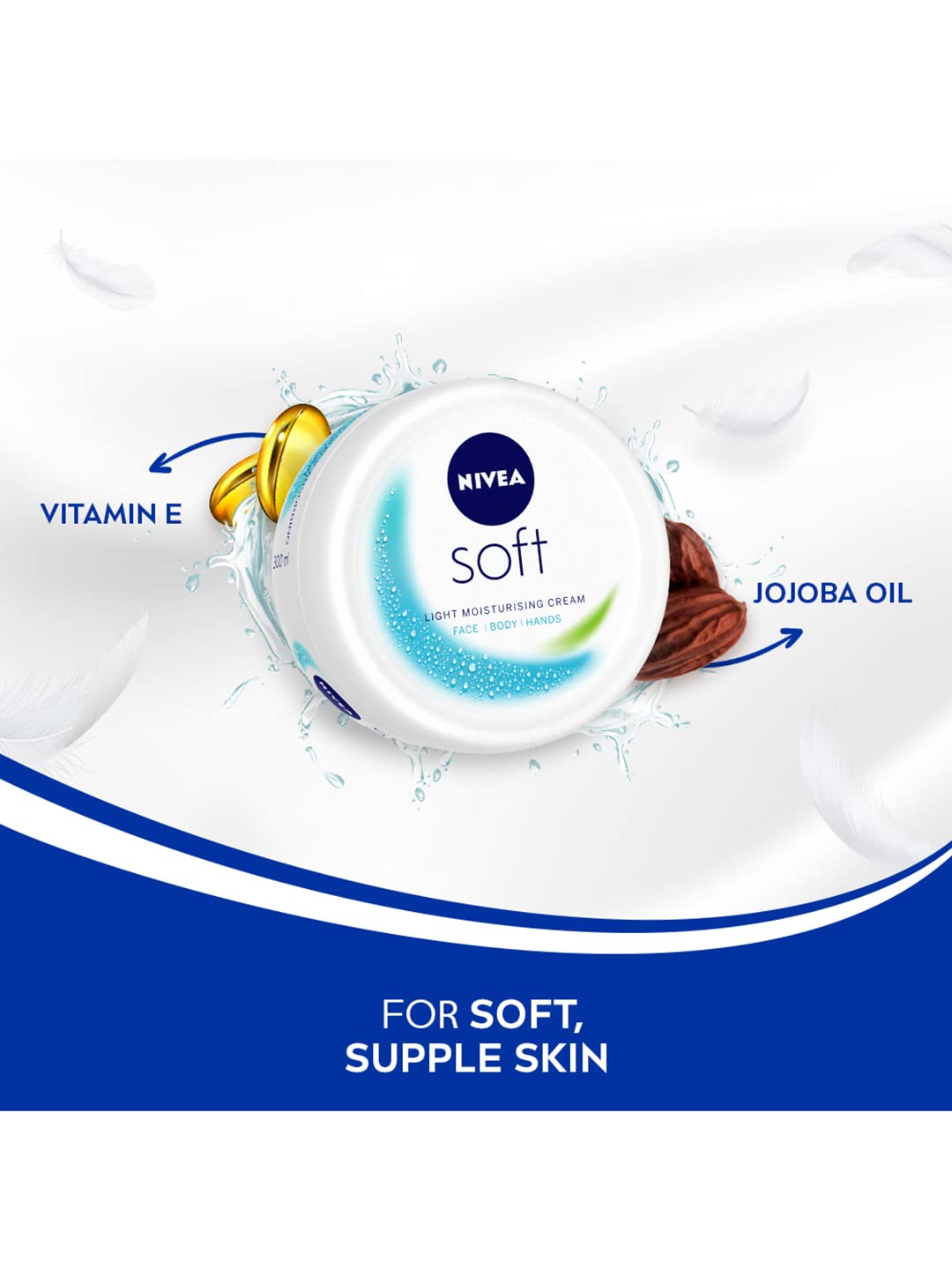 NIVEA Soft Light Moisturizer 500ml – view 4