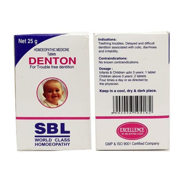 SBL Denton two-pack toothpaste packaging shown from front
