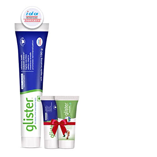 Amway Glister herbal and multi action toothpaste pack
