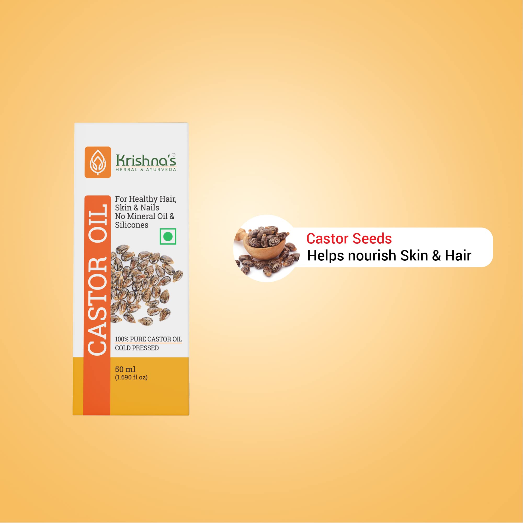 Krishna's Castor Oil – view 3