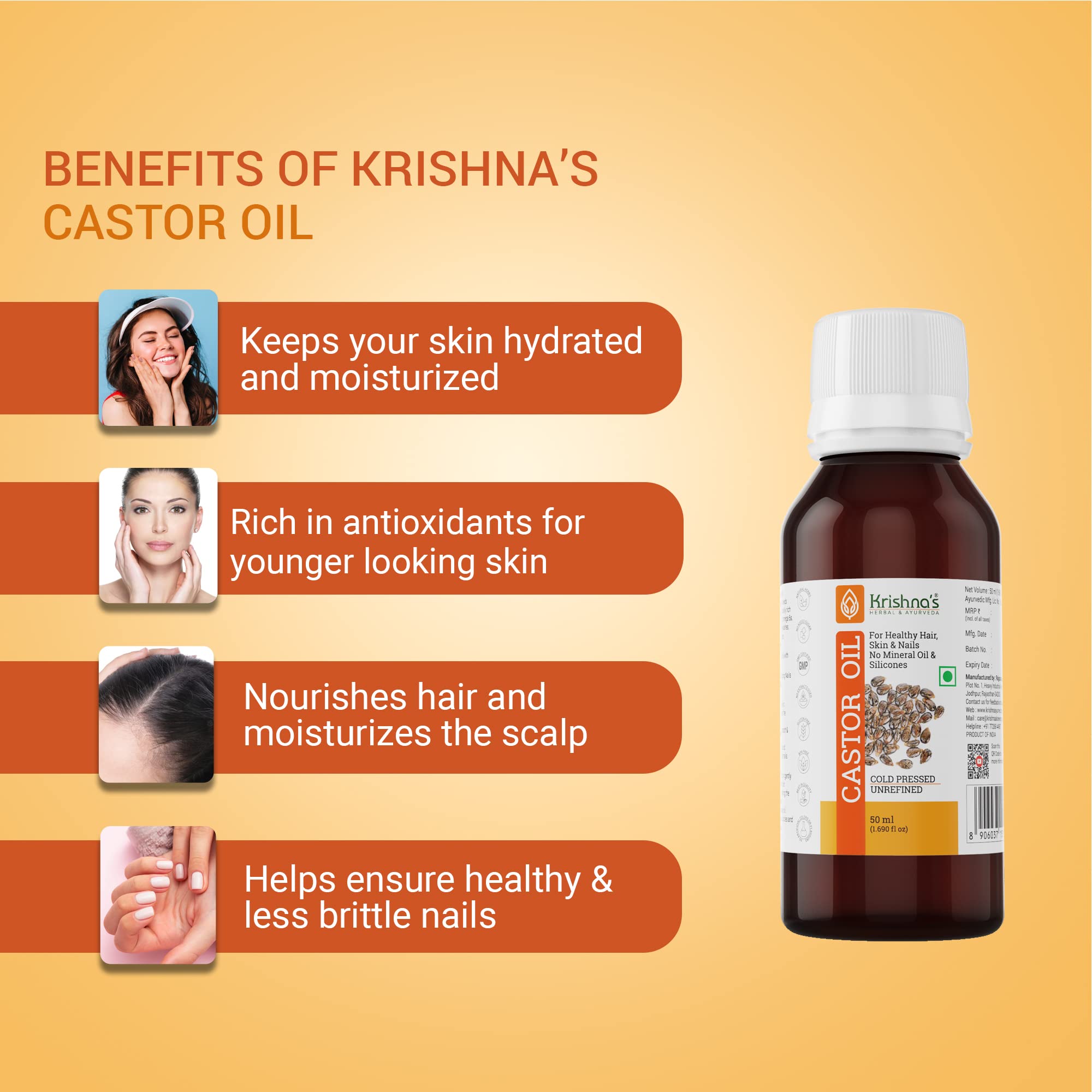 Krishna's Castor Oil – view 4