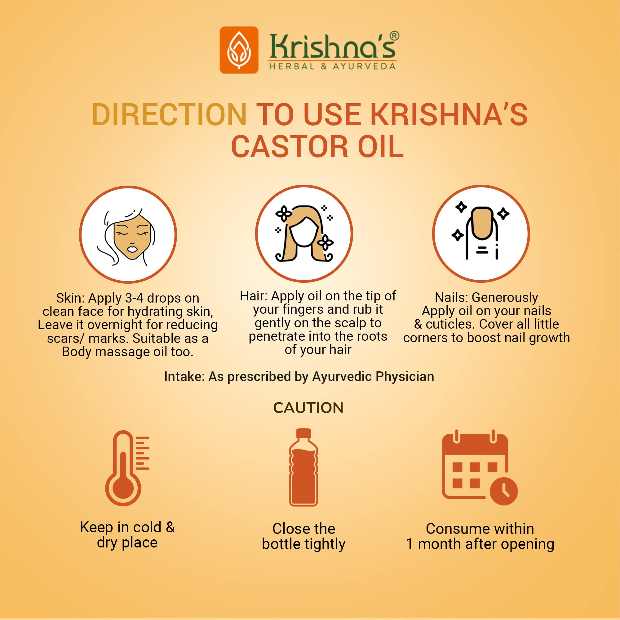 Krishna's Castor Oil – view 6