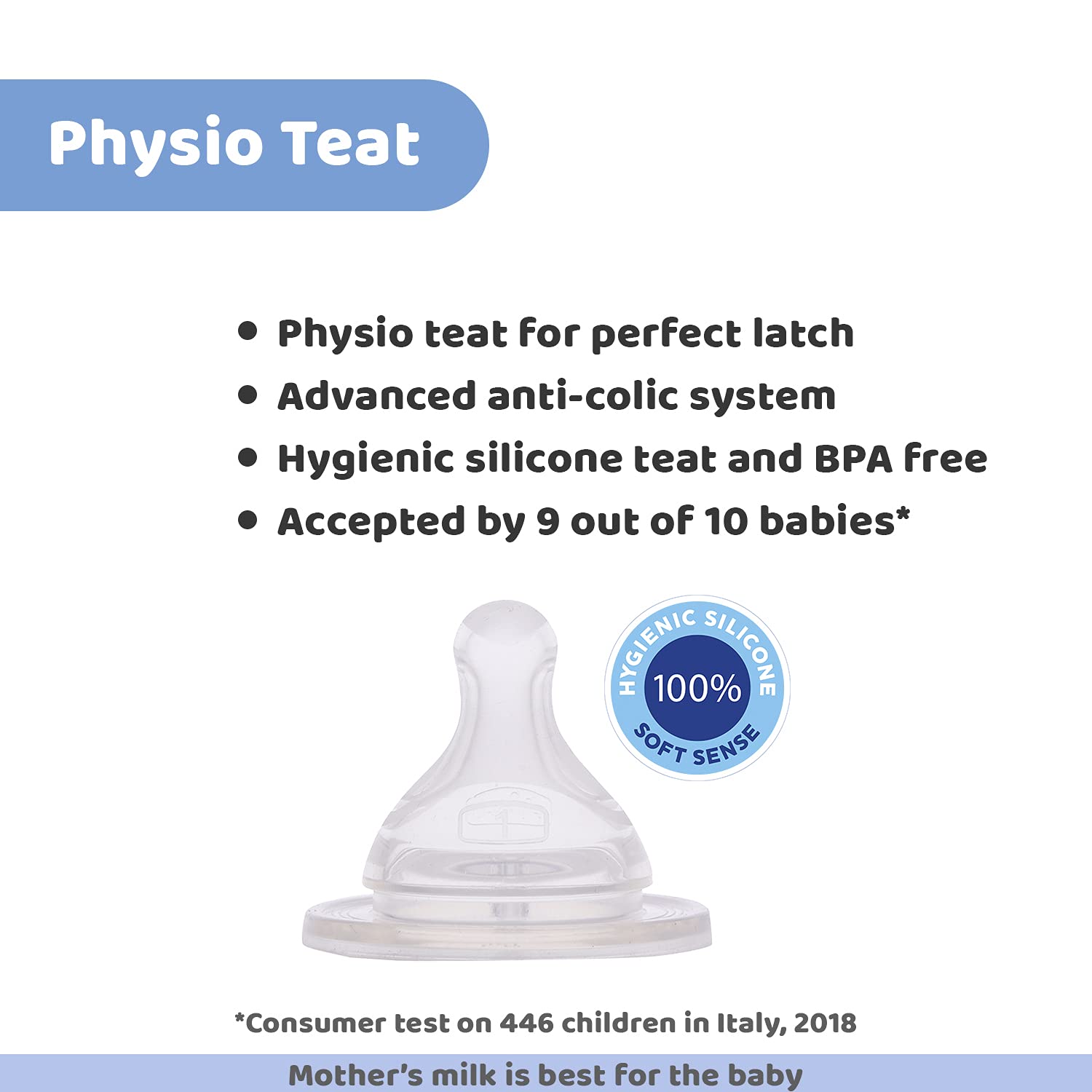 Chicco Well-Being 150 ml Feeding Plastic Bottle, Advanced Anti-Colic System, BPA Free, Hygienic Silicone Teat (Green) – view 5