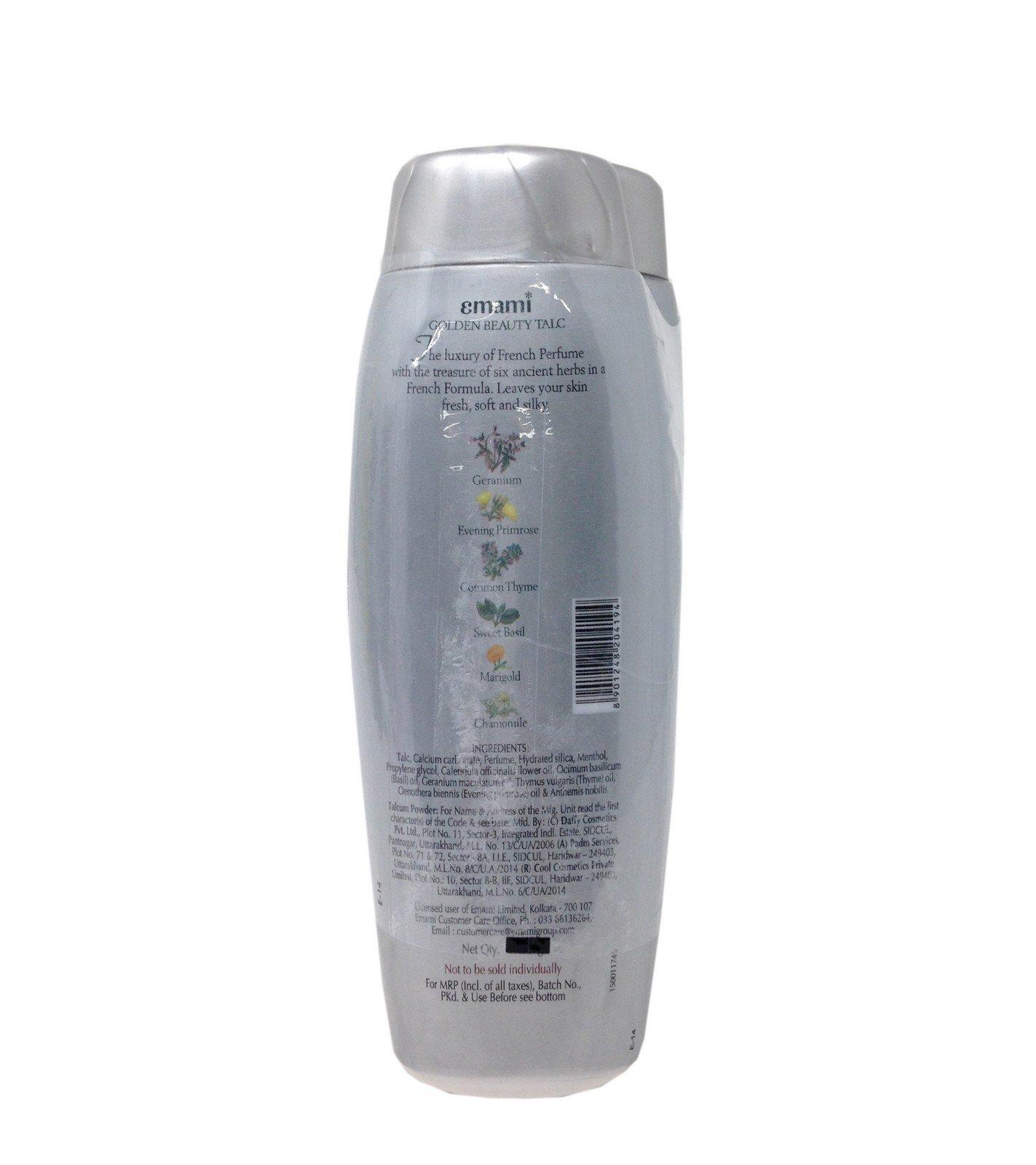 Emami Talc - Golden Beauty, 2x100g Bottle – view 2