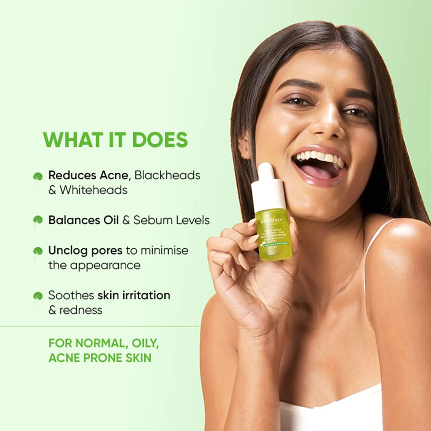 Dot & Key 2% Salicylic Acid + Cica Anti Acne Serum with Zinc – view 2