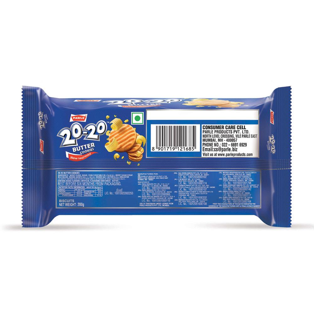 Parle 20-20 Butter Cookies 200 G – view 2