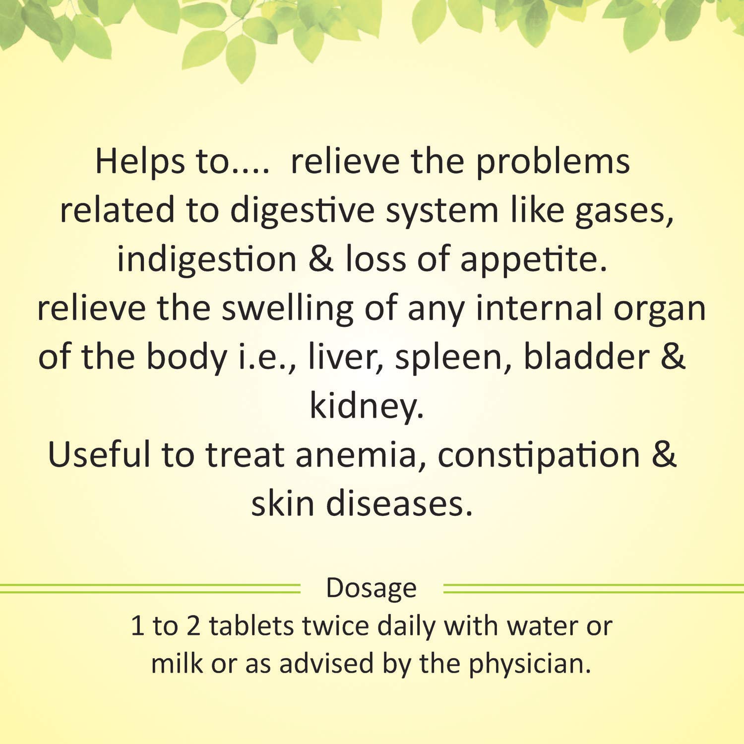 Baidyanath Asli Ayurved Nagpur Arogyawardhini Bati - 80 Tablets – view 5