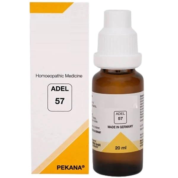Front-facing ADEL 57 Drop 20 ml compact bottle