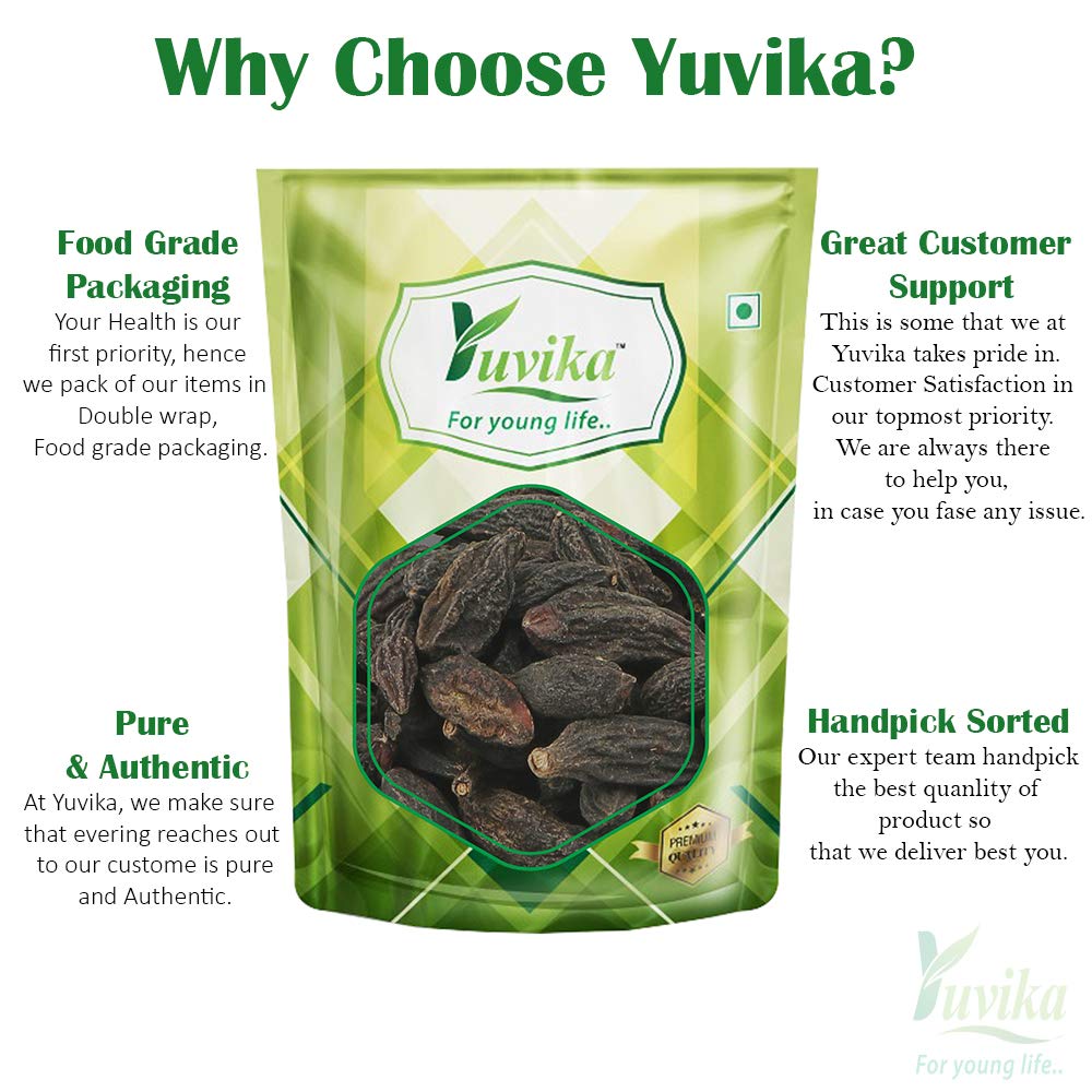 YUVIKA Harad Choti - Kali Harad - Black Himej - Terminalia Chebula - Myrobalan 200 Grams – view 3