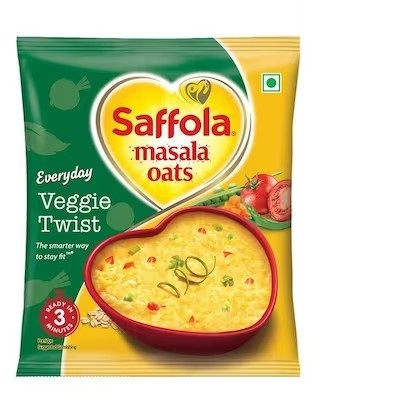 Saffola Veggie Twist Instant Masala Oats 38 g – view 1