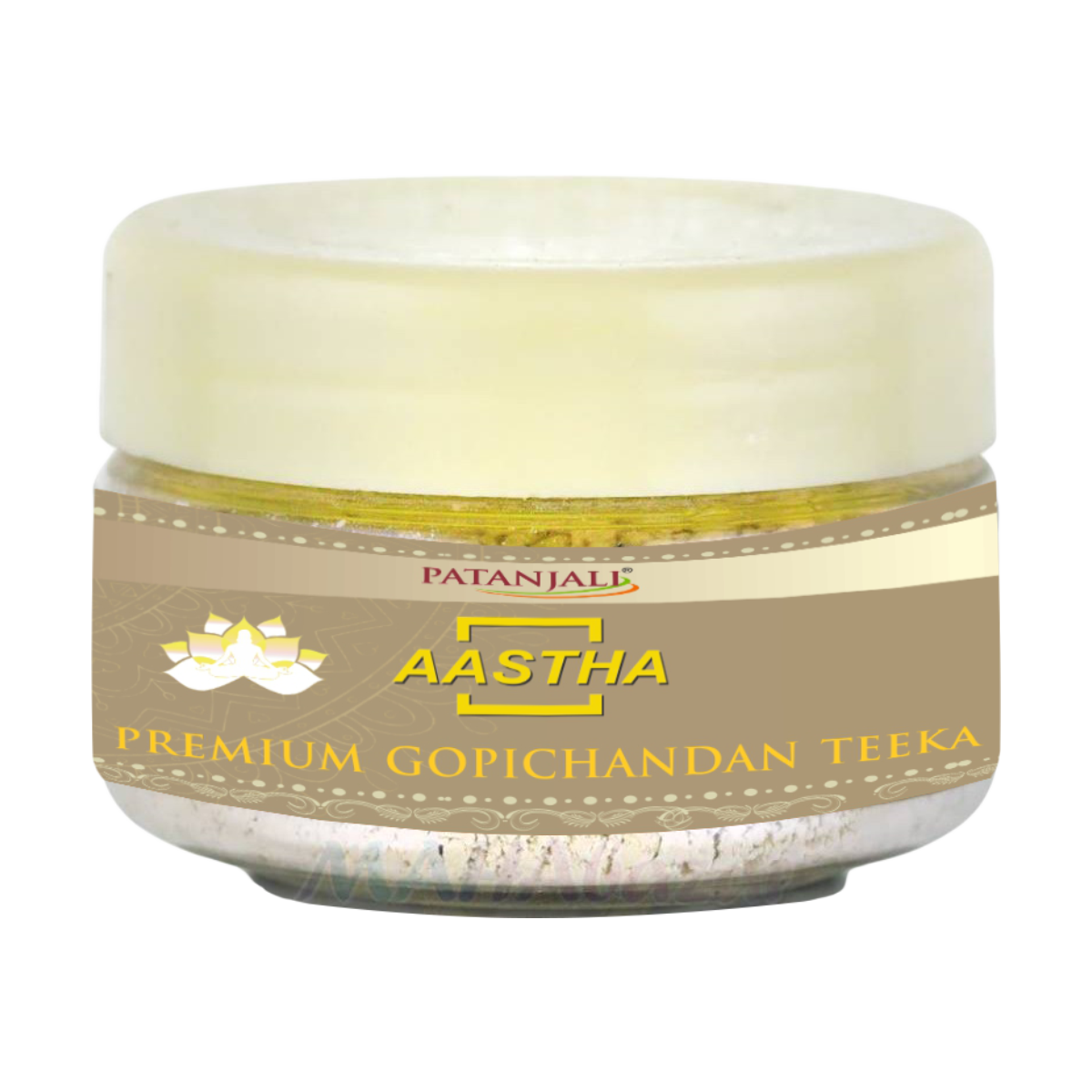 Compact Patanjali Gopi Chandan 25 g pack for pooja