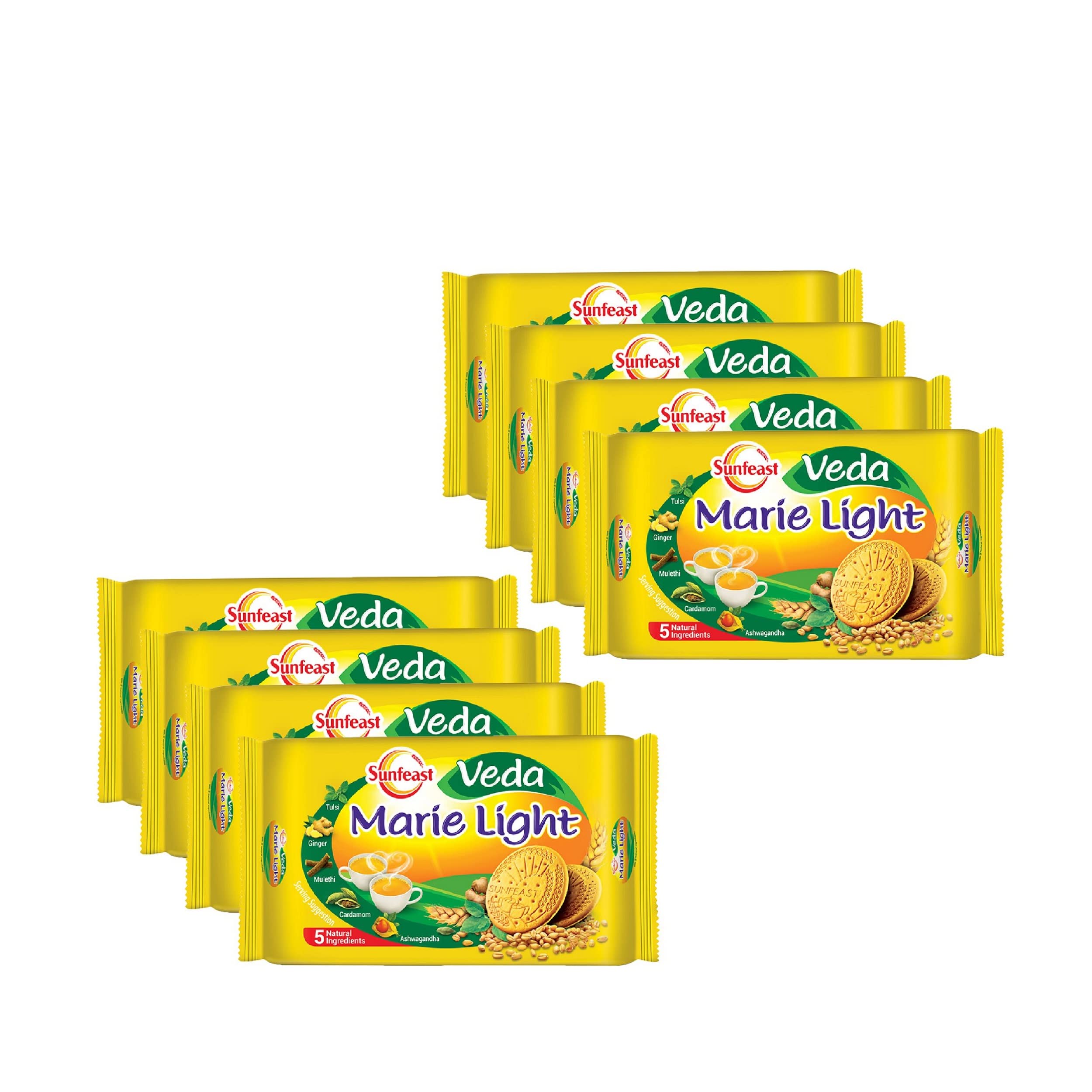 Sunfeast Veda Marie Light stay fresh Marie biscuits multipack