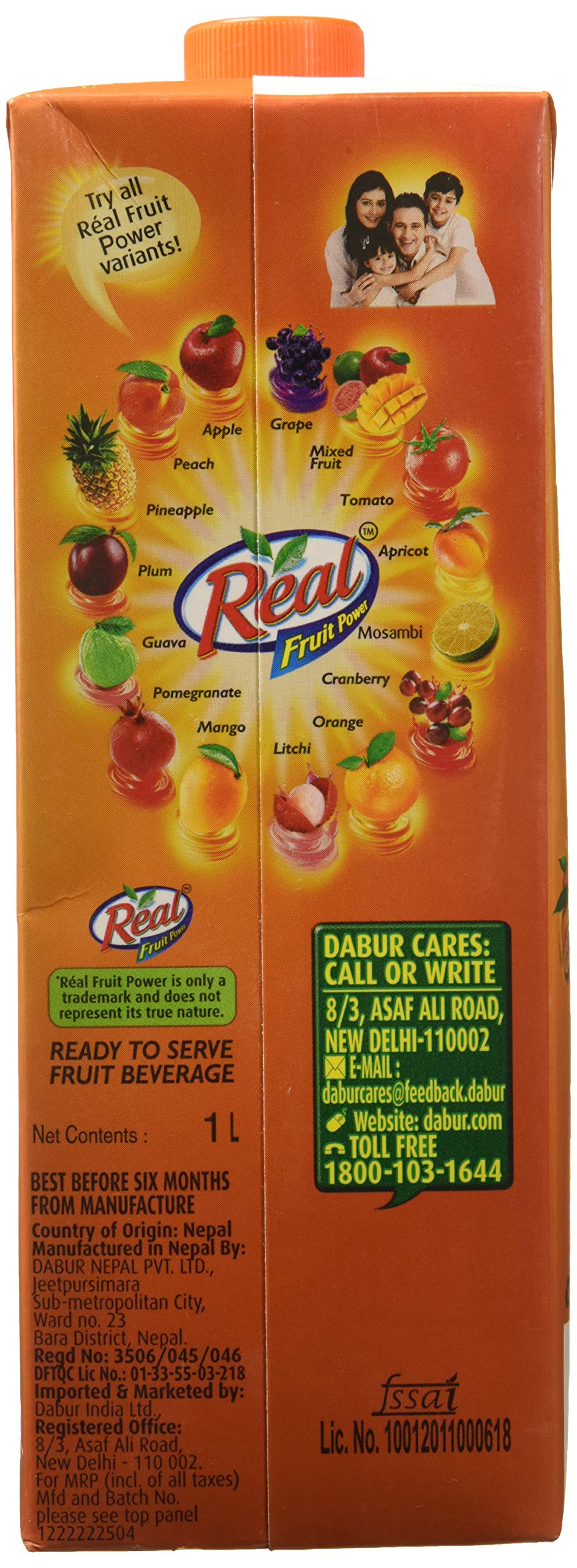 Real Masala Mixed Fruit Juice - 1L – view 3