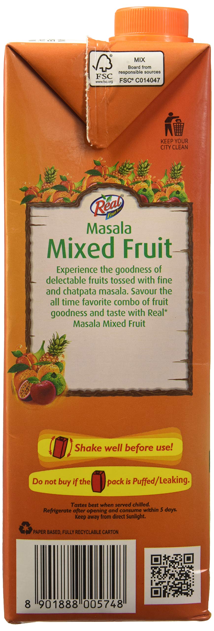 Real Masala Mixed Fruit Juice - 1L – view 4