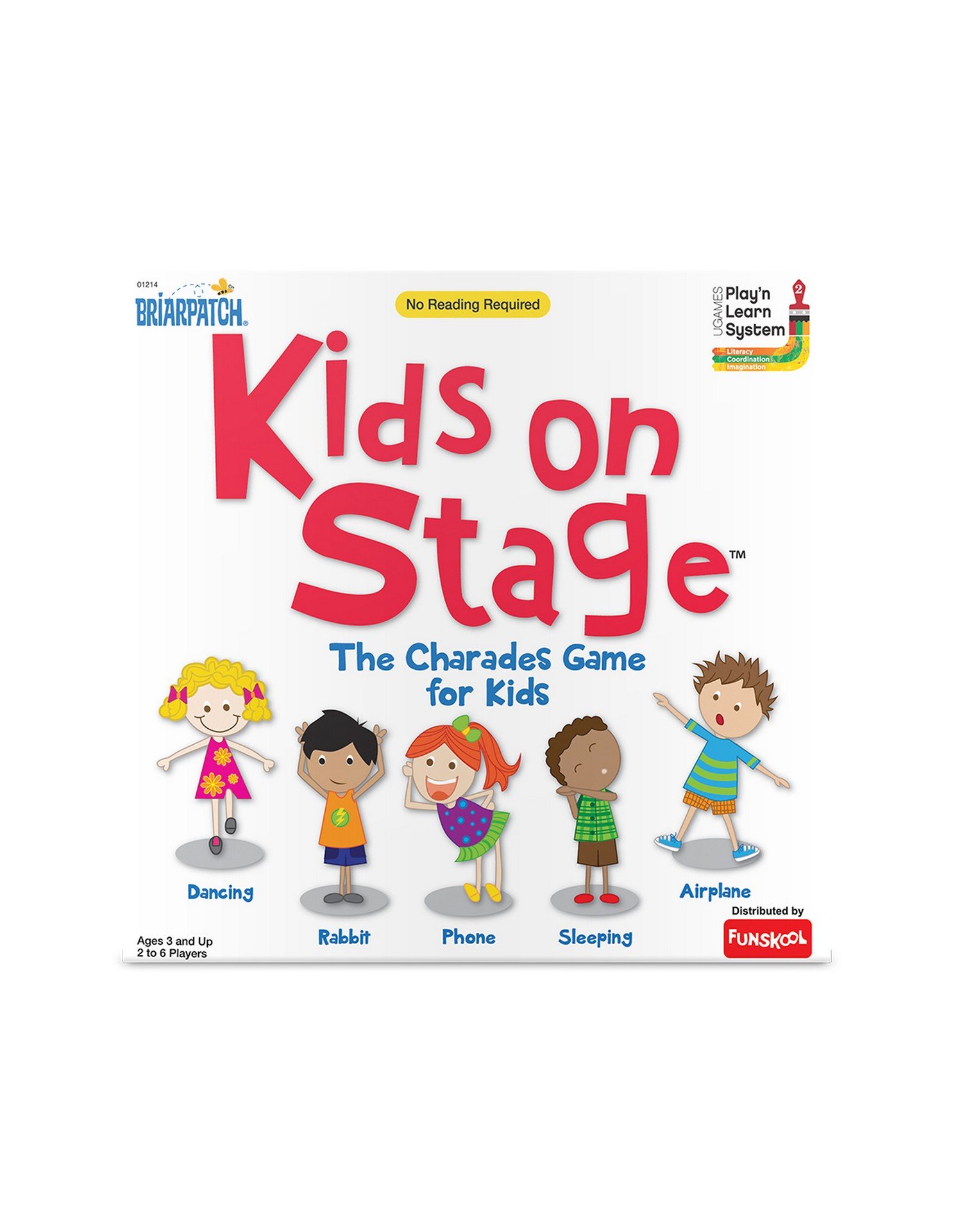 Funskool Games - Kids On Stage, Educational charade game for kids, 2 - 6 players, 3 & above