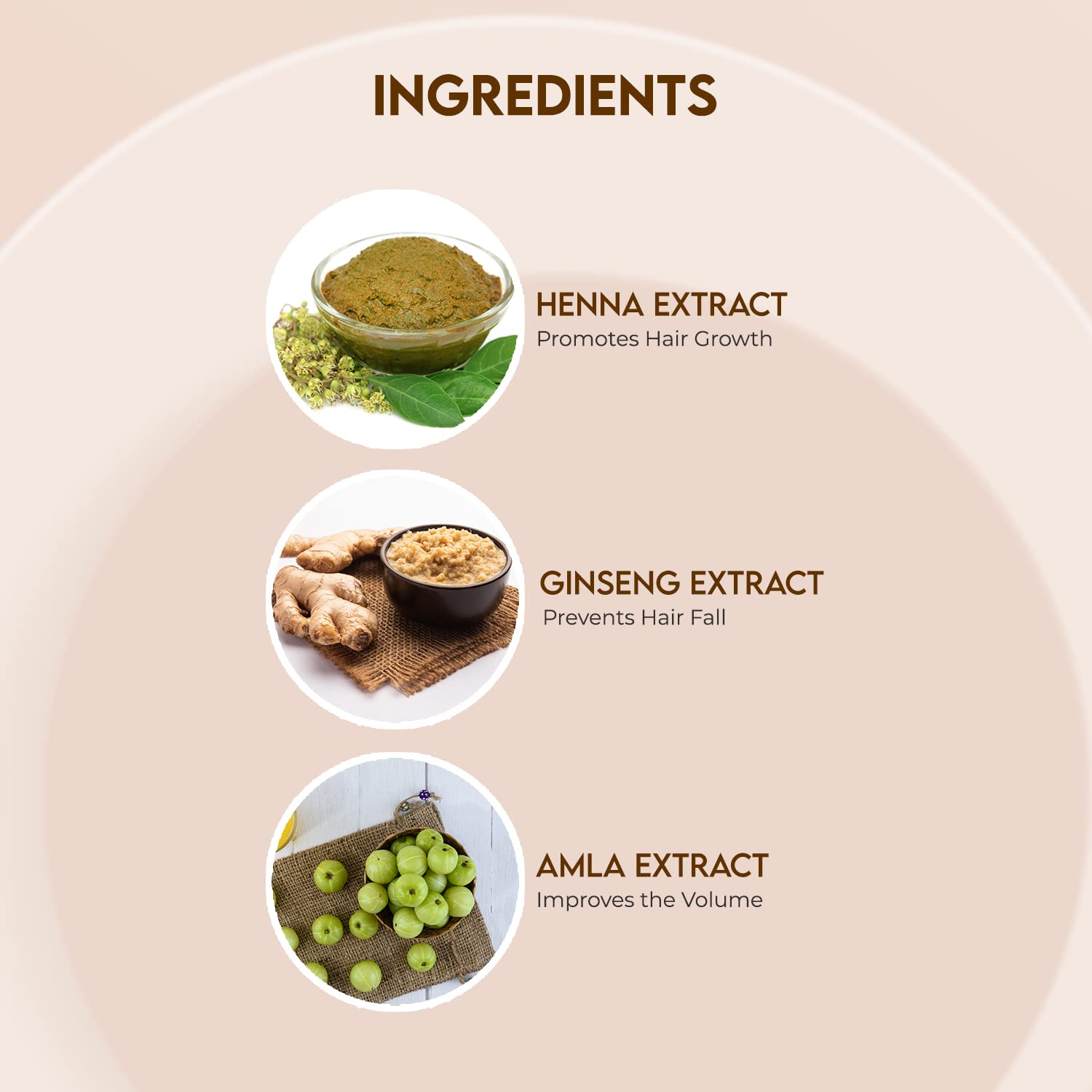 Jovees Herbal Henna & Ginseng Anti Hair Loss Shampoo – view 4