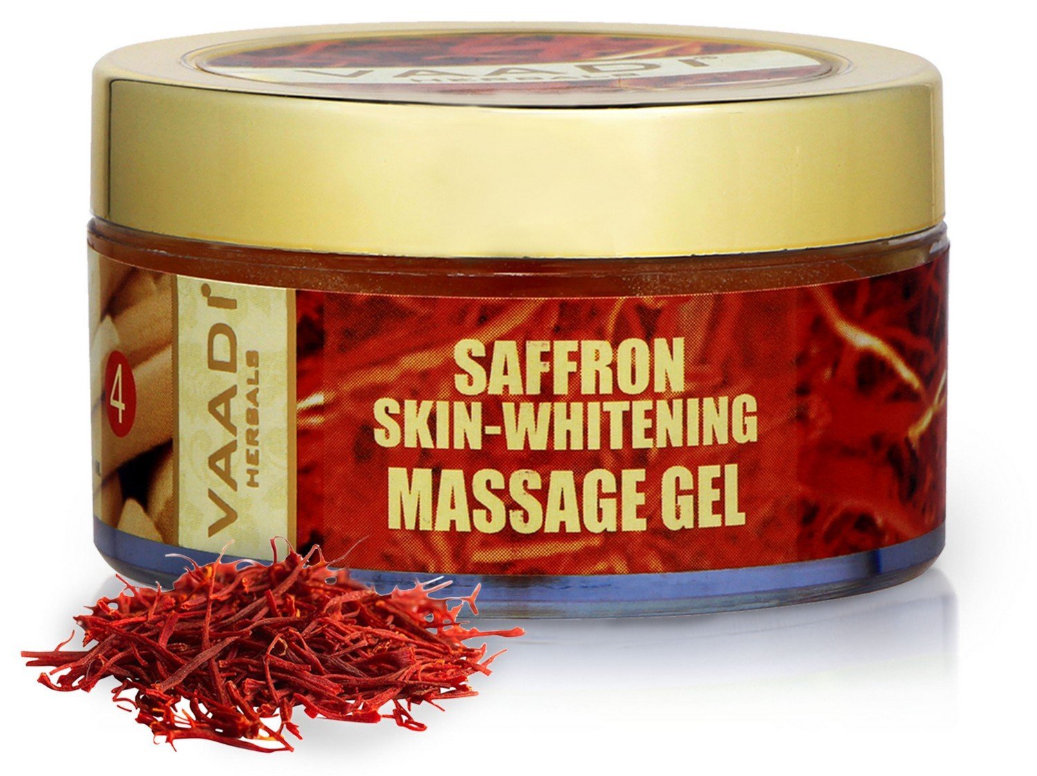 Vaadi Herbals Saffron Skin Whitening Massage Gel, 50ml – view 2