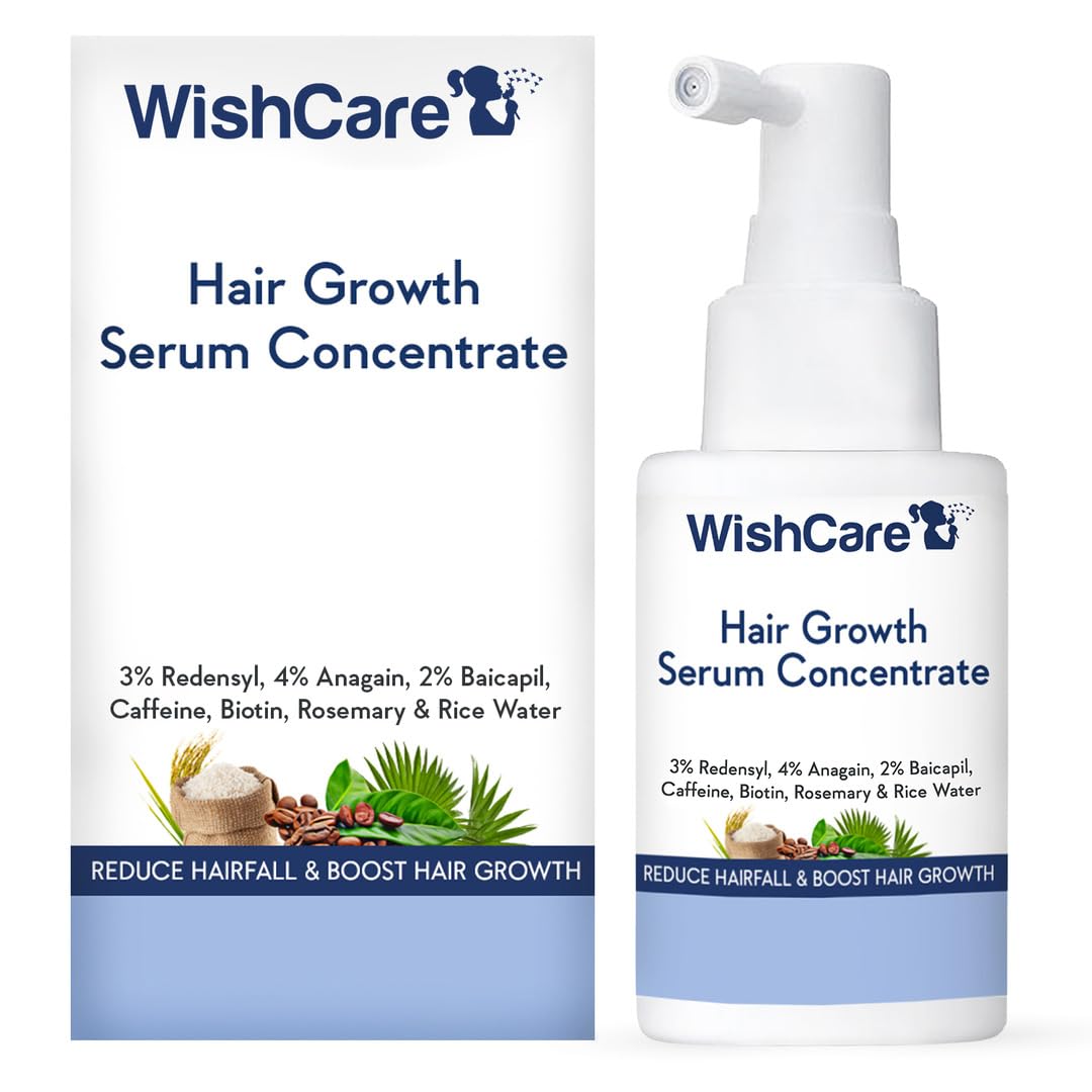 WishCare scalp serum bottle with micro-spray applicator, 30 ml