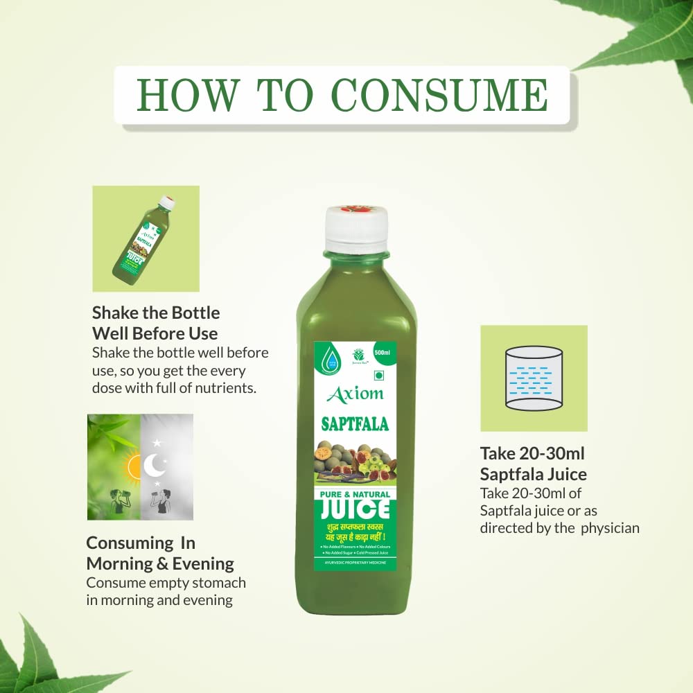 Axiom Ayurveda Saptfla Juice 500 ml – view 3