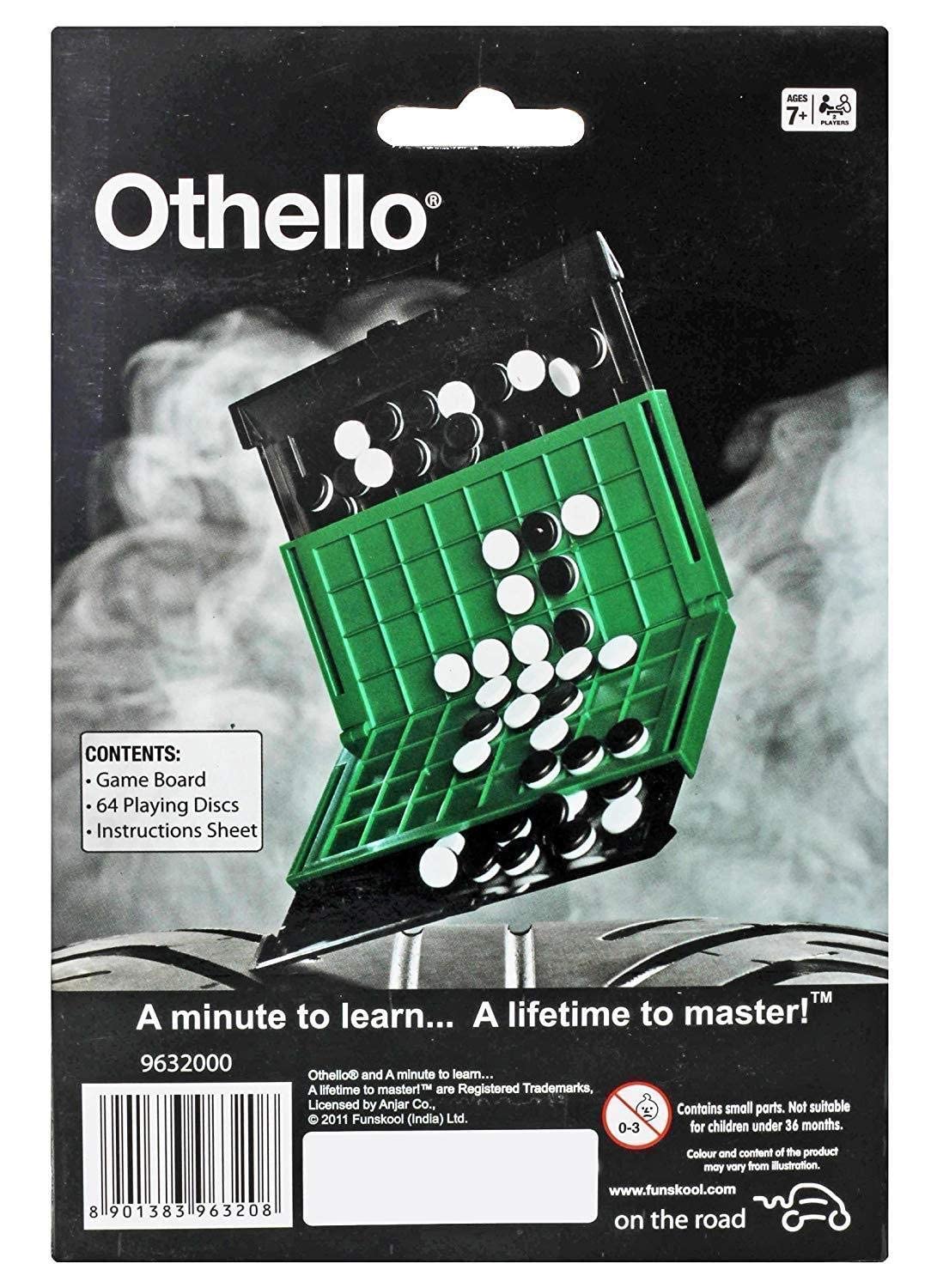 Funskool Games - Travel Othello, Strategy Game, Kids, Adults & Family, 2 Players, 8 & Above,Multicolor – view 2