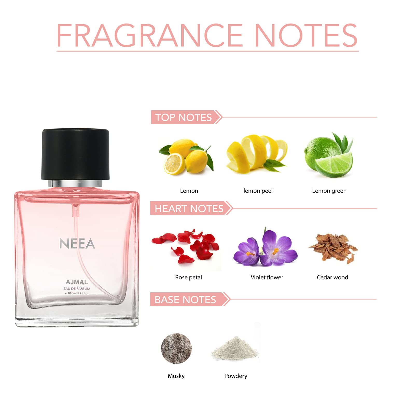 Ajmal Neea Eau De Perfume Floral Perfume, 100 ml – view 2