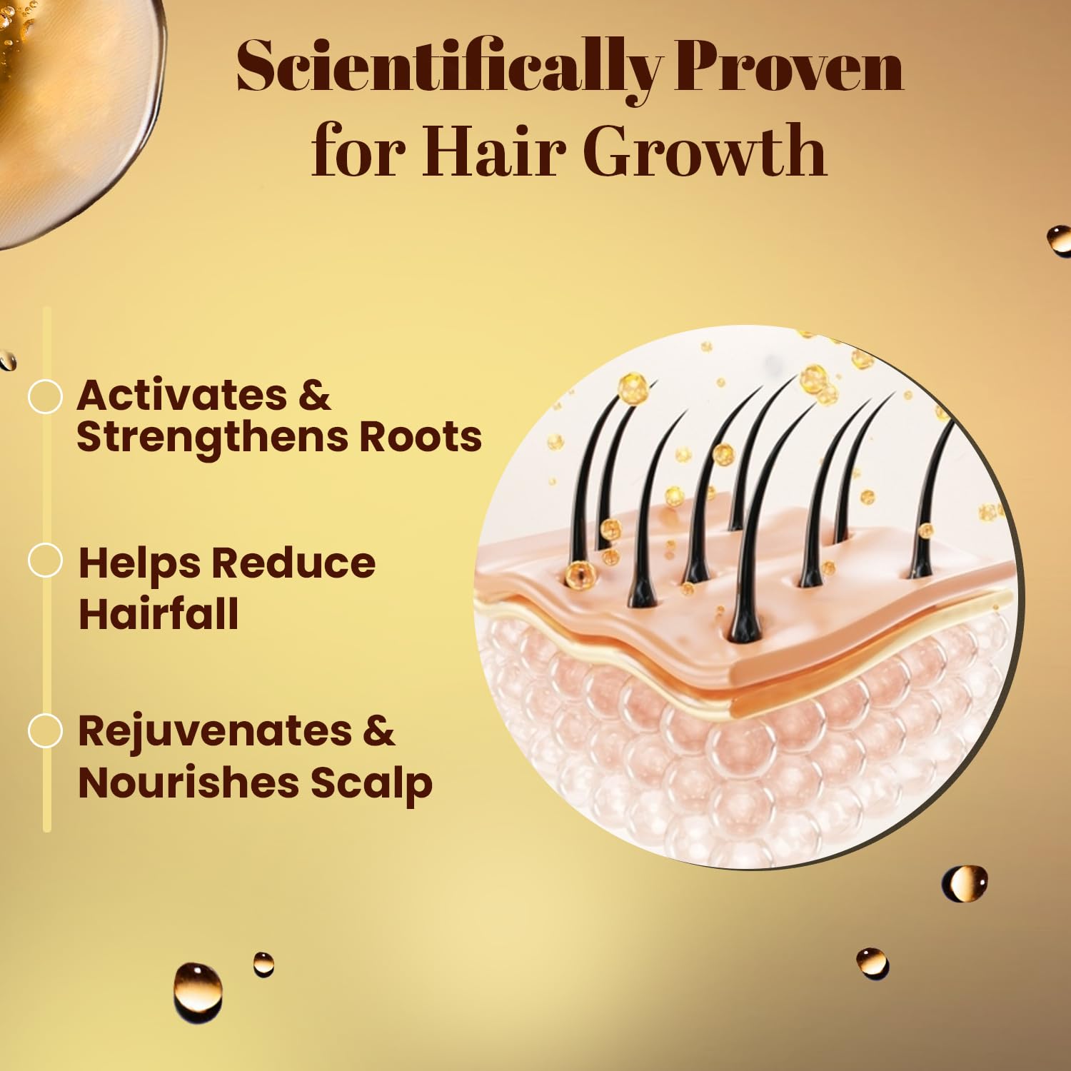 Zandu Hair Growth Serum (200Ml): Clinically Proven To Promote Hair Growth & Reduce Hair Fall In 28 Days – view 4