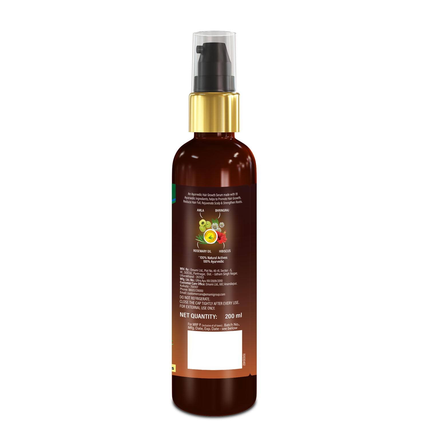 Zandu Hair Growth Serum (200Ml): Clinically Proven To Promote Hair Growth & Reduce Hair Fall In 28 Days – view 9