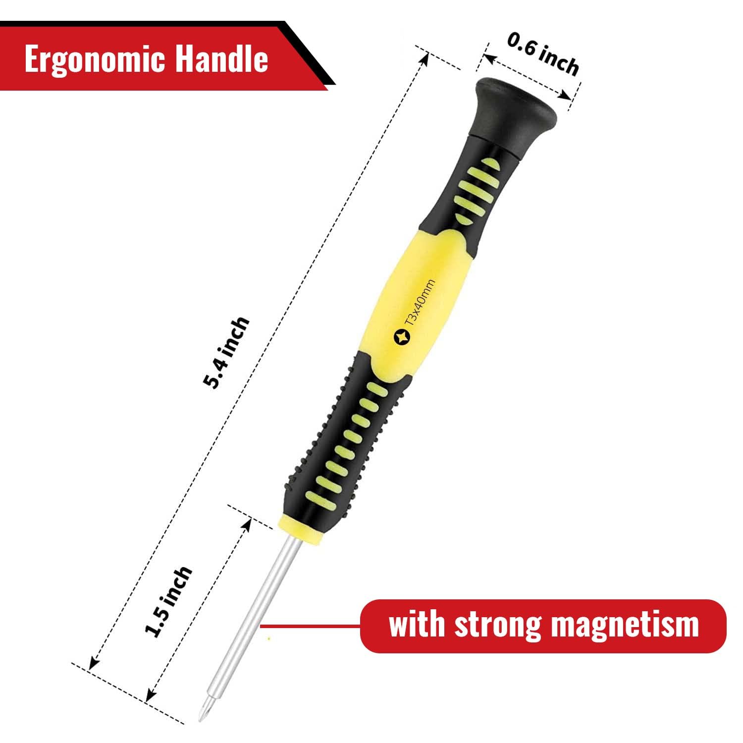 Spartan Screwdriver Set - 8Screwdrivers Includes Torx, Phillips 1.5 & 1.2, Flathead 2.0, Tri-Point 0.6 and 2Triangle Paddles, 2Mount Bars, 1Graver, 1Scraper, 2Tweezers (Spa-16Pcskit) – view 4