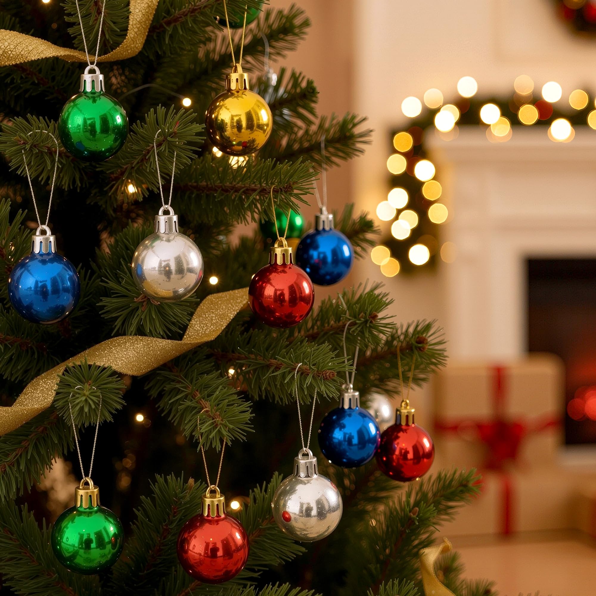 Party Propz 24-piece Christmas ornament set for tree and home