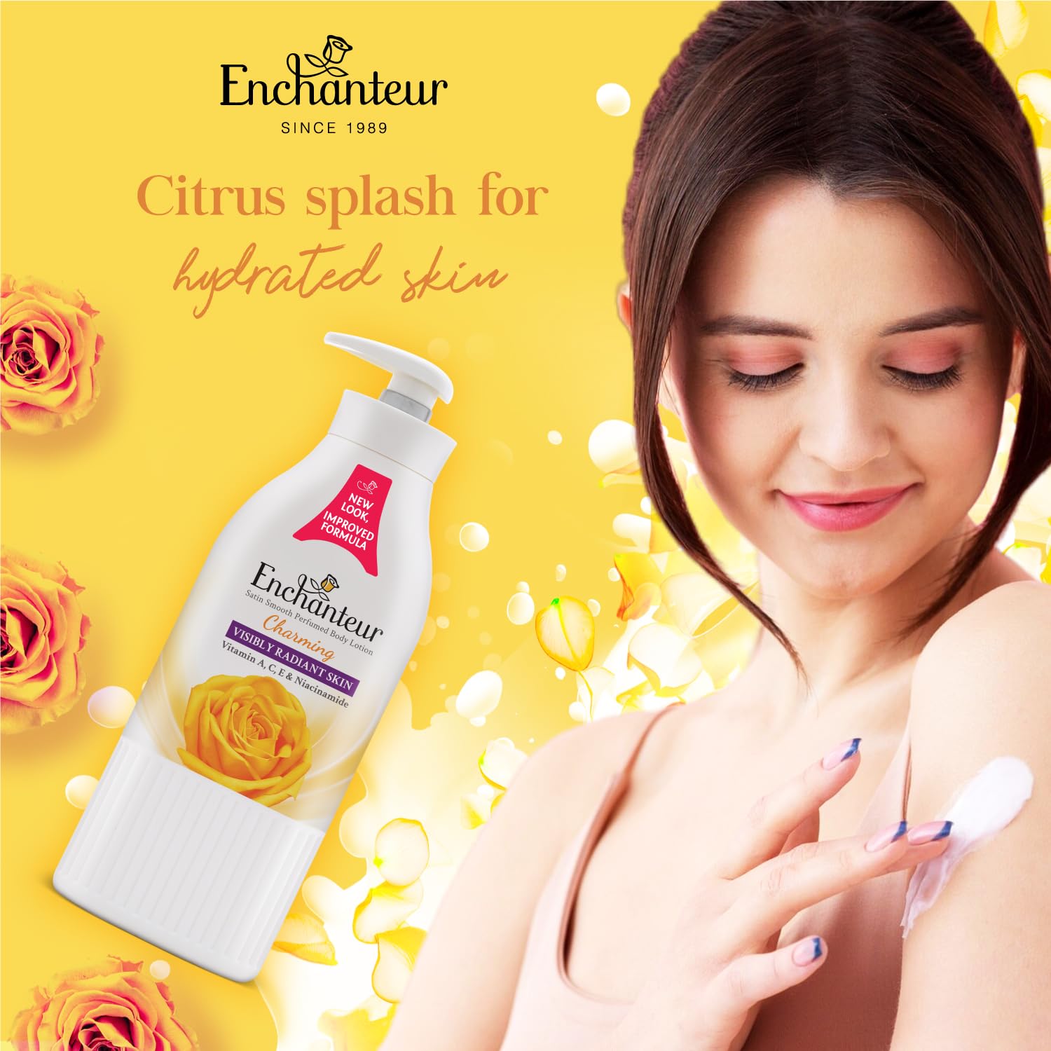 Enchanteur Charming Perfumed Body Lotion with Aloe Vera & Olive Butter for Satin Smooth Skin – view 5
