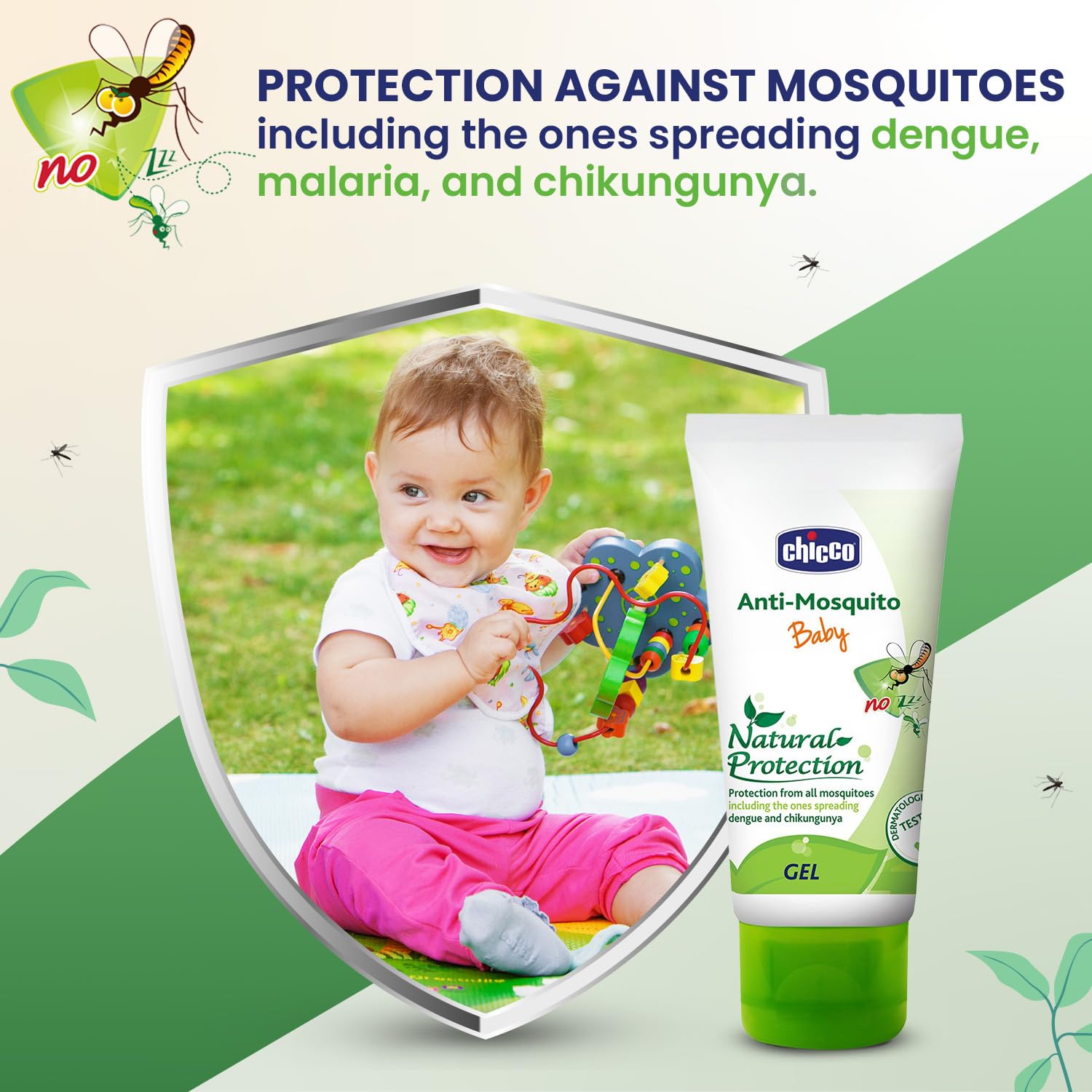 Chicco Anti-Mosquito Gel for Babies, 50ml – view 3
