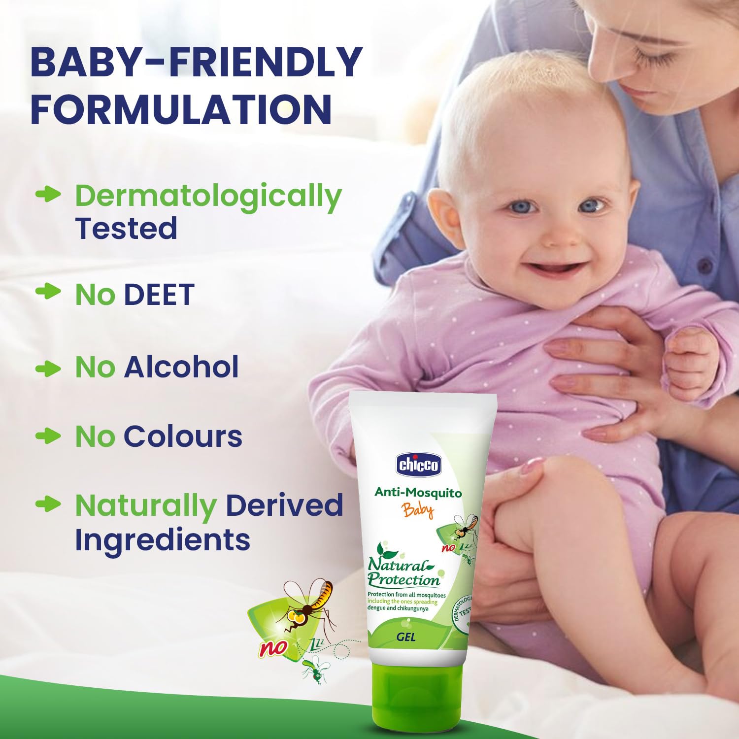 Chicco Anti-Mosquito Gel for Babies, 50ml – view 6