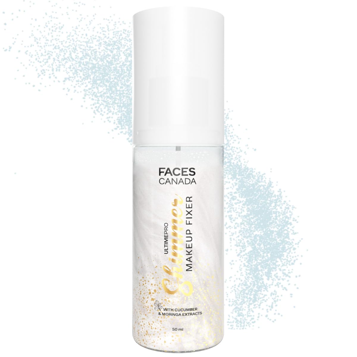 FACESCANADA shimmer setting spray with pearl glow finish 50 ml