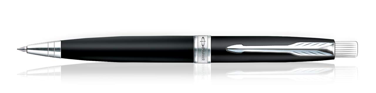 Parker Aster Matte Black Chrome Trim Ball Pen – view 3