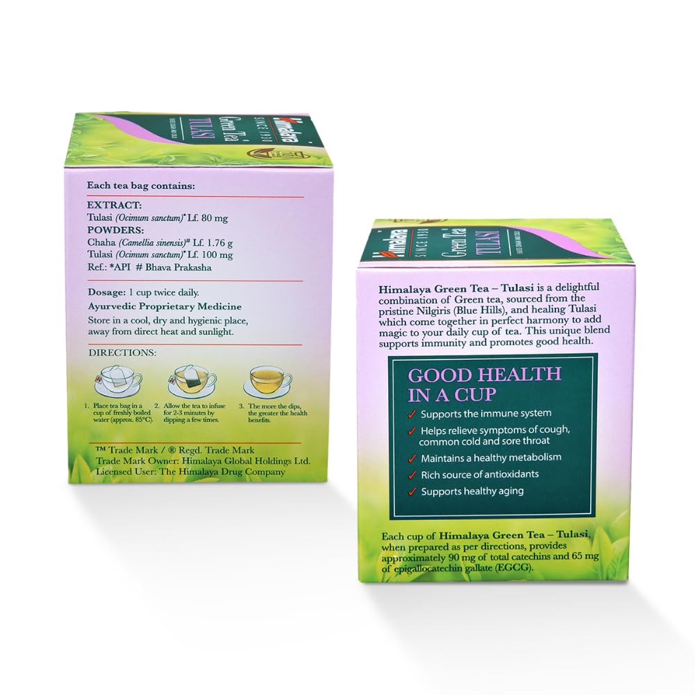 Himalaya Tulasi Green Tea – view 2