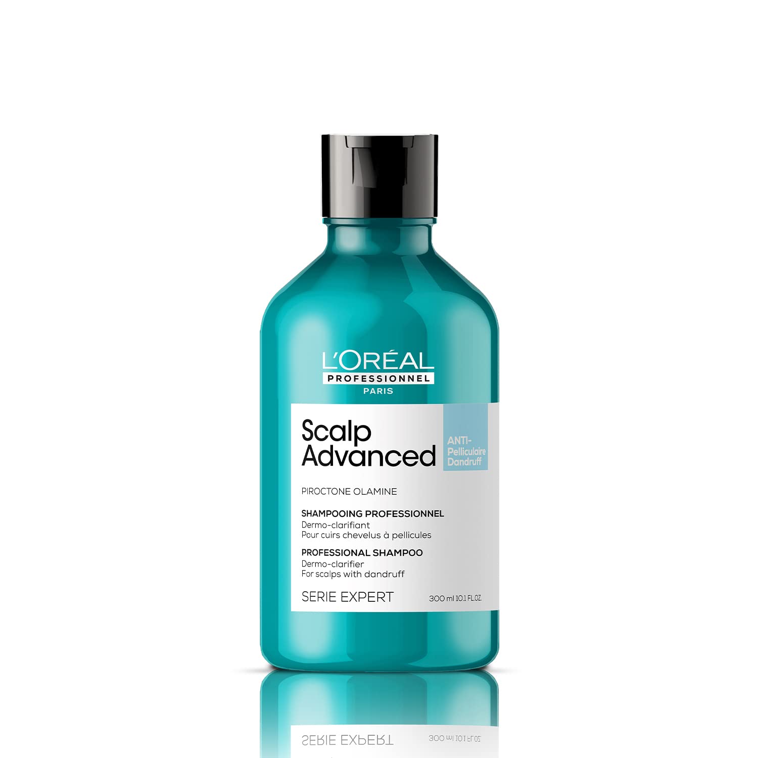 Front view of Scalp Advanced anti dandruff shampoo bottle 300 ml