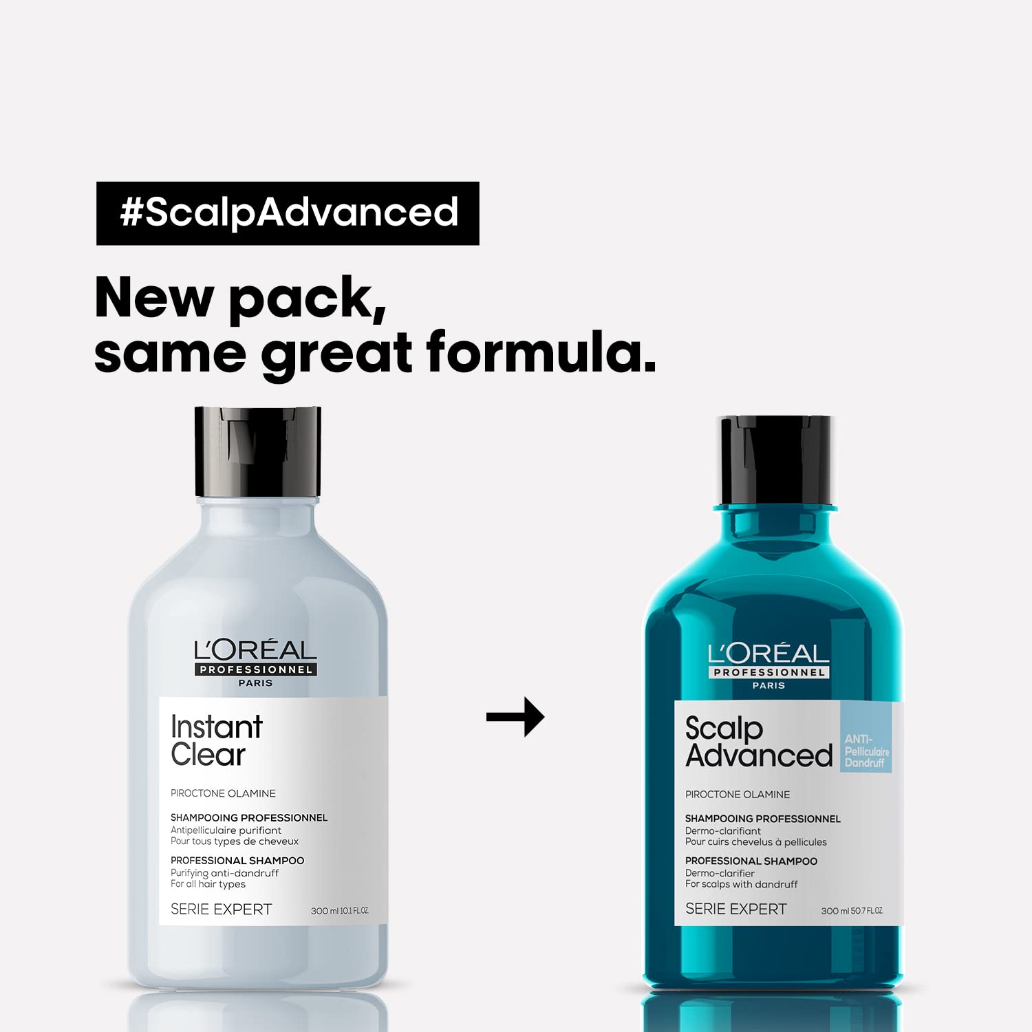 L'OREAL PROFESSIONNEL PARIS Scalp Advanced Anti-Dandruff Dermo-Clarifier Shampoo – view 2