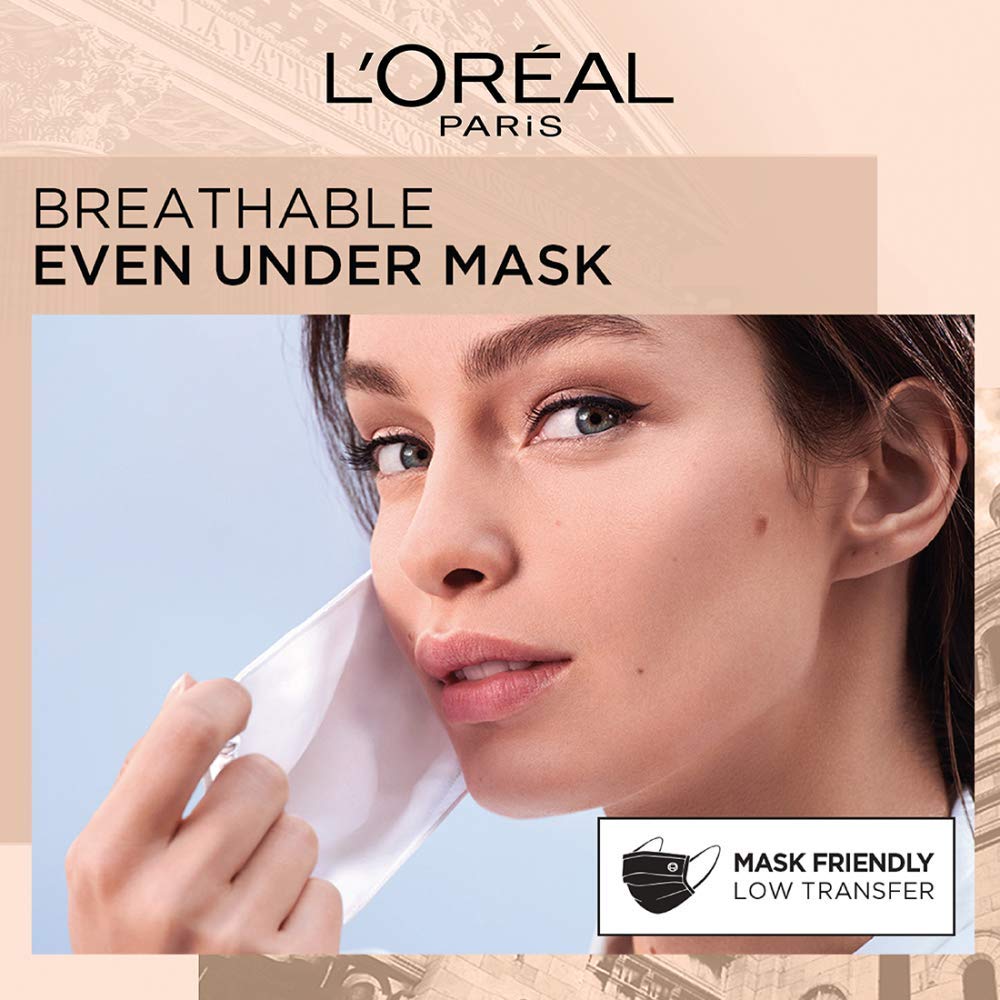 L'Oréal Paris Liquid Foundation, Waterproof, Sweatproof and Heatproof, Oil-Control, Infallible 24H Matte Cover, 147 Neutral Beige, 35 ml – view 3