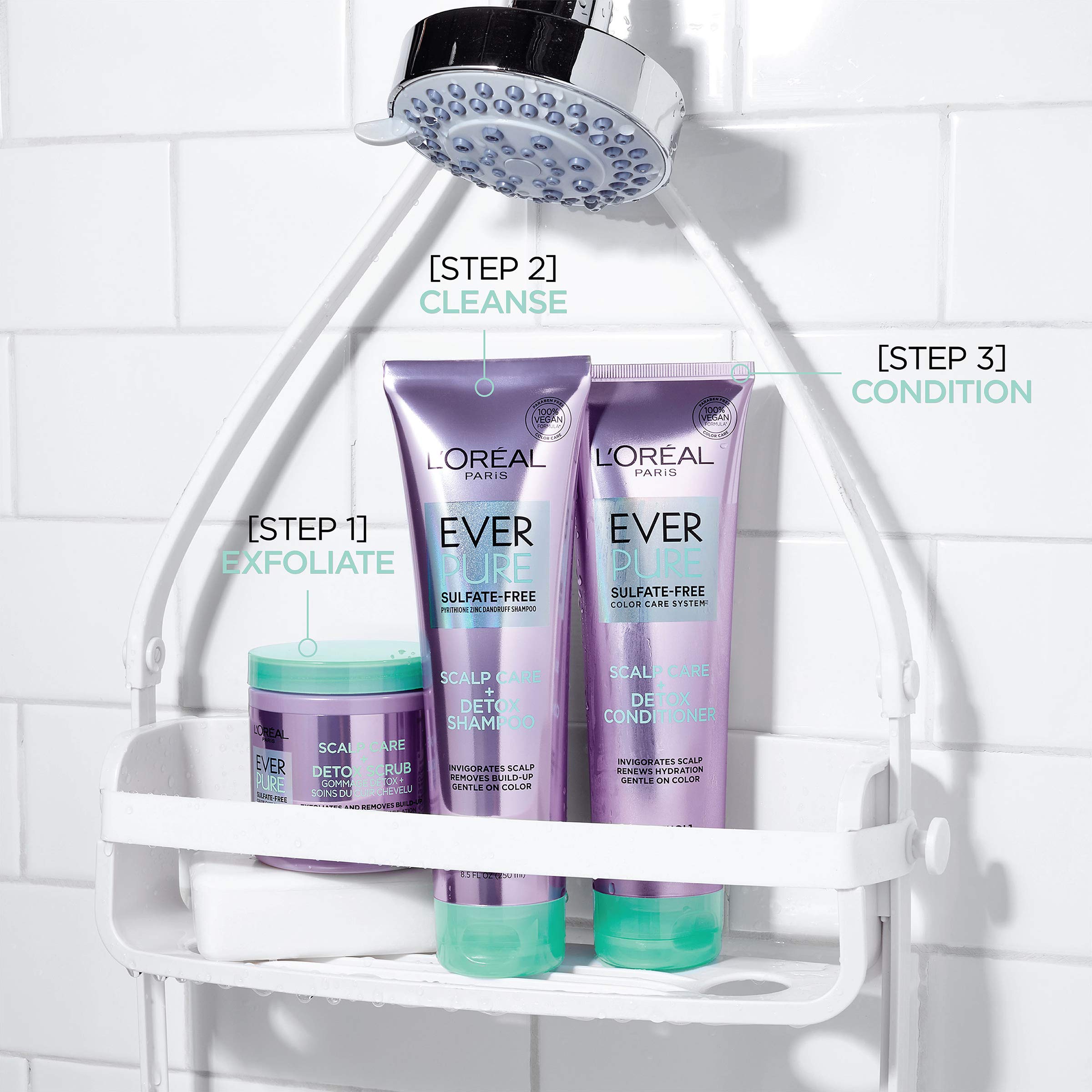 LOreal Ever Pure Scalp Care+Detox Shampoo 250ml – view 8
