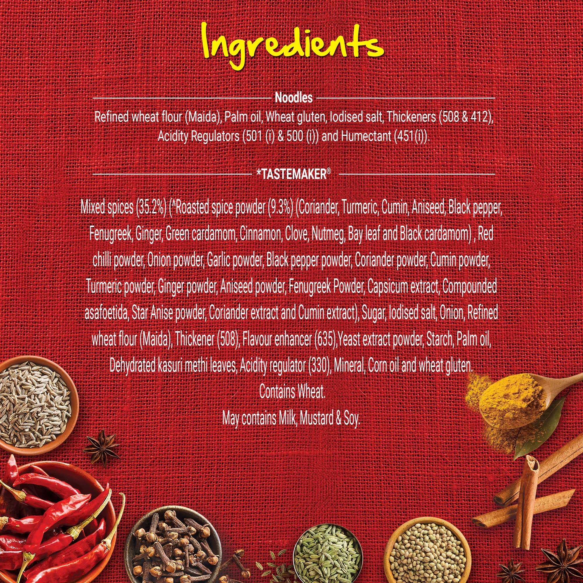 MAGGI 2-Minute Vegetarian Special Masala Instant Noodles, Pack of 12 – view 3