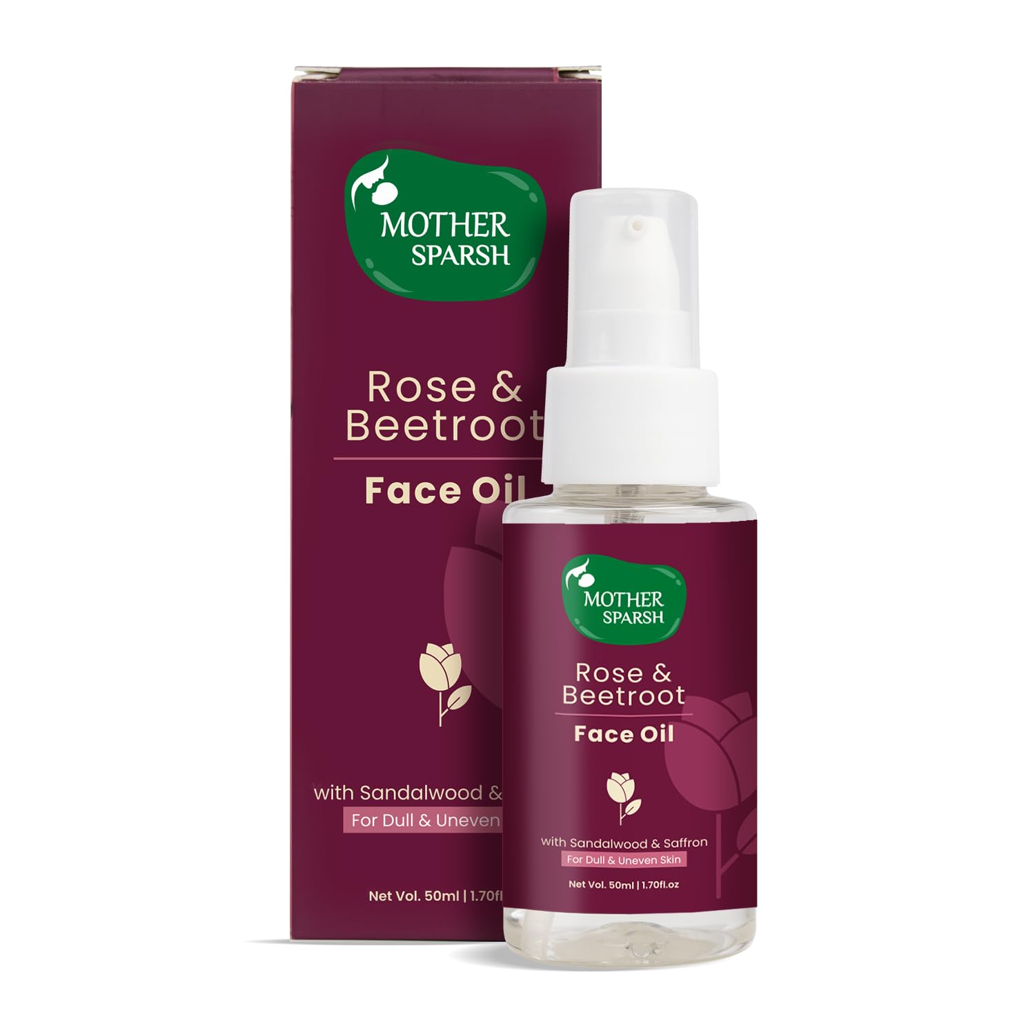 Mother Sparsh rose and beetroot face oil 50ml