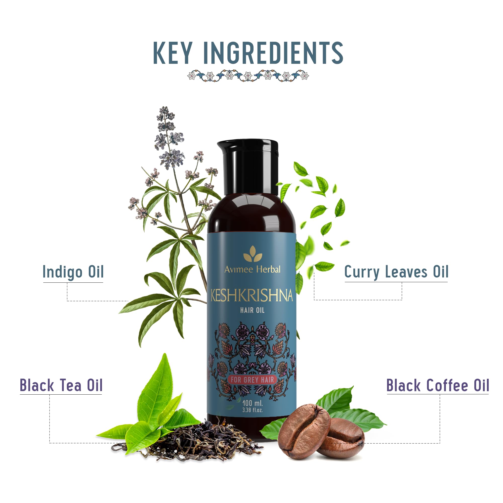 Avimee Herbal Keshkrishna Hair Oil – view 2