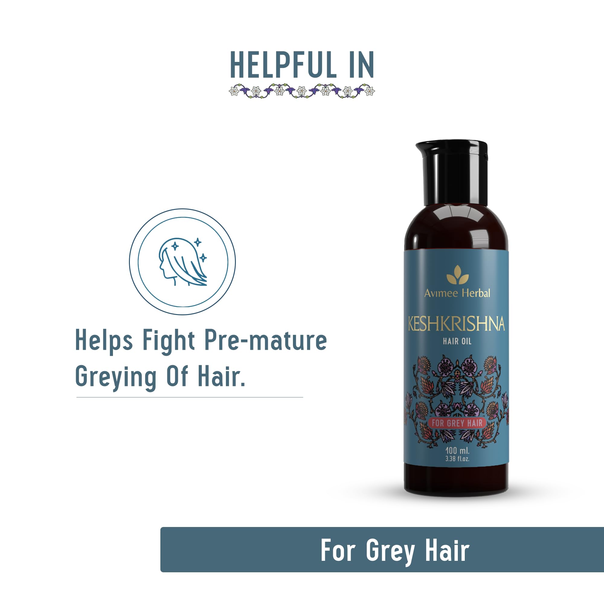 Avimee Herbal Keshkrishna Hair Oil – view 3