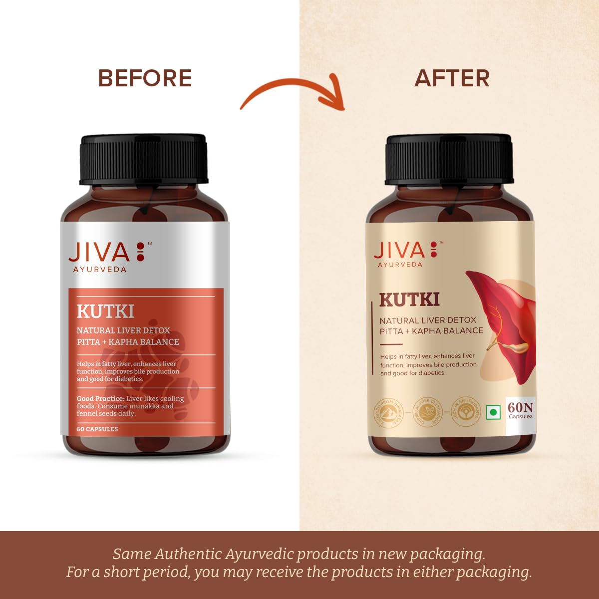 Jiva Ayurveda Kutki Capsule 60 Capsules – view 4