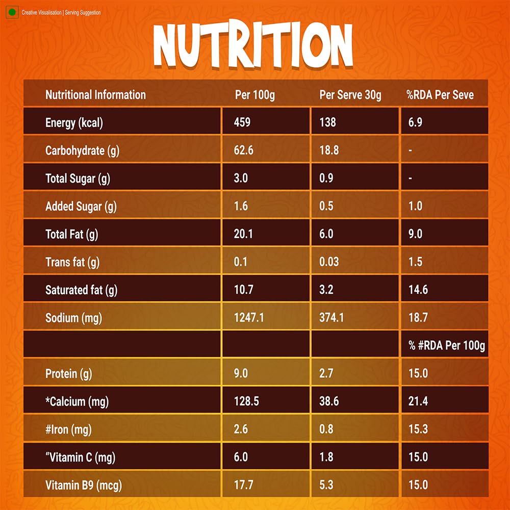 Sunfeast YiPPee! Magic Masala, Instant Noodles 8 in 1 Pack, 480g / 520g / 560g (Weight May Vary) – view 6